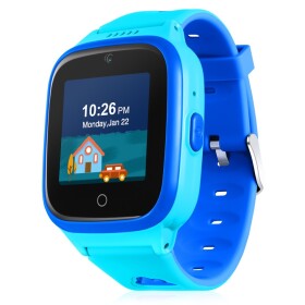 Niceboy KIDS PATROL Modrá / chytré hodinky / 1.44 / 4G/LTE / GPS / Wi-Fi / BT / LBS / IP67 (watch-kids-patrol-blue)