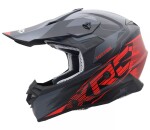 Motokrosová helma Xrc Totter blk/grey/red - XS / černá