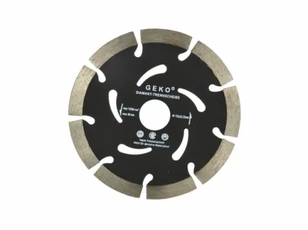 GEKO G00287 / Řezný kotouč diamantový segmentový / 125 x 10 x 22.2 mm (G00287)