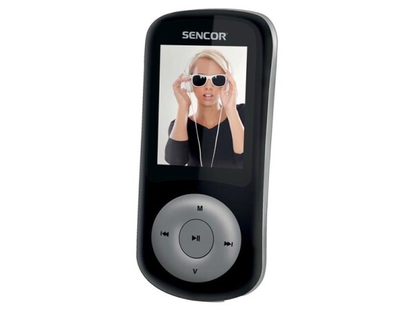 Přehrávač MP3/MP4 SENCOR SFP 5870 Black/Silver 8GB