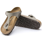 Dámské žabky Birkenstock Gizeh Stone Birko-Flor narrow grey (0043393) 36