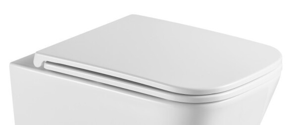 OLSEN SPA - WC sedátko ORLO FLAT soft-close, hranaté OLKLT2093ESEDFL
