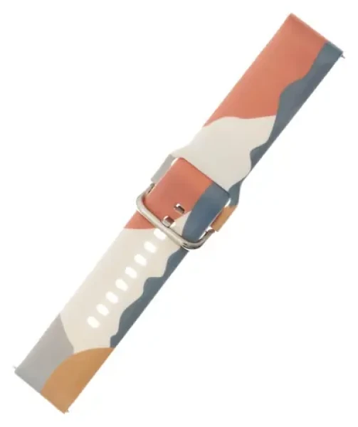 Hurtel Silikonový řemínek Moro vzor 15 / Řemínek / Samsung Galaxy Watch 45/46/47 mm / Silikonový