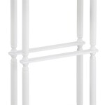 Němý sluha, výška 108 cm, masiv kaučukovník, bílý matný lak, nosnost 7 kg