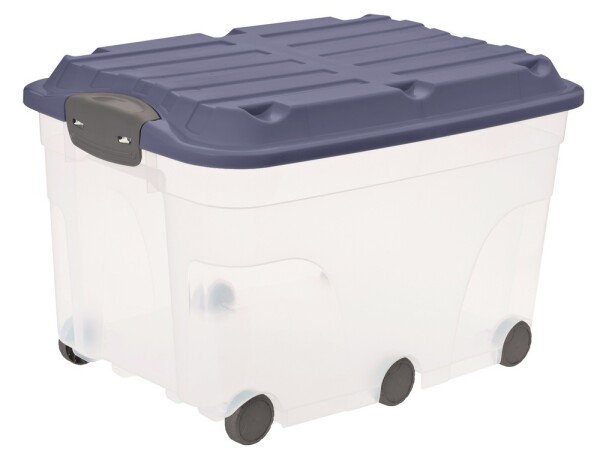 ROTHO úložný box ROLLER 57L - modrá