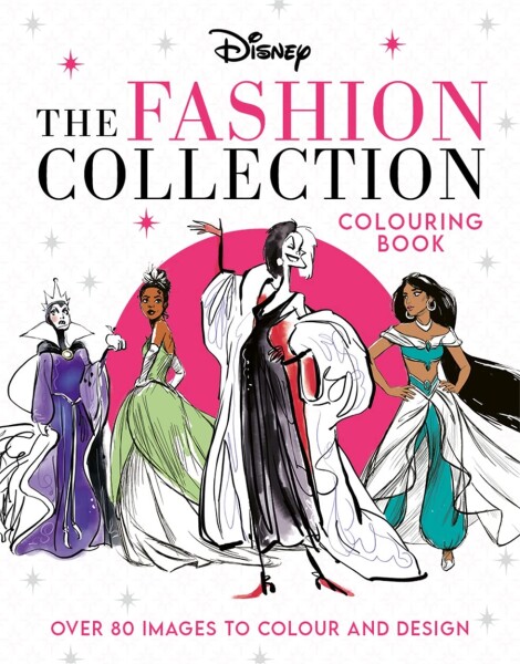 Disney The Fashion Collection, antistresové omalovánky, Walt Disney