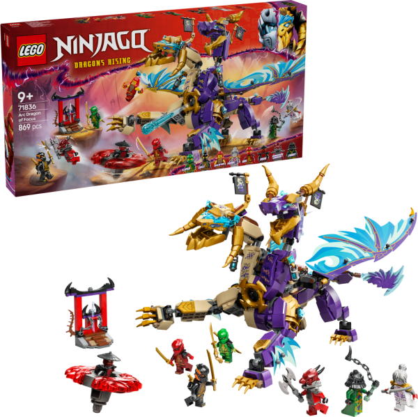 LEGO® NINJAGO® 71836 Drak soustředění Arc - LEGO® NINJAGO®