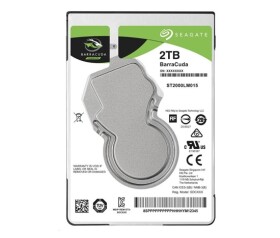 SEAGATE HDD 2TB BARRACUDA, 2.5", SATAIII, 5400 RPM, Cache 128MB, 7mm EDF_611882