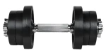 RULYT Jednoruční činka Angular 13 kg / nakládací / 30 mm tyč / 6× kotouč