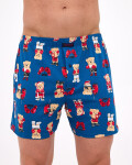 Boxerky Cornette Classic 001/179 Boxerky S-2XL džínovina XXL
