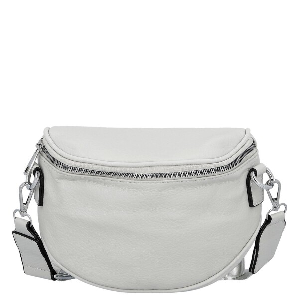 Trendy dámská koženková kabelko-ledvinka Remira, šedá