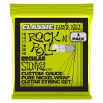 Ernie Ball 3251 Pure Nickel Regular Slinky 3-Pack