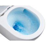 MEREO - WC závěsné kapotované, Smart Flush RIMLESS, 495x360x370, keramické, vč. sedátka CSS113S VSD82T1