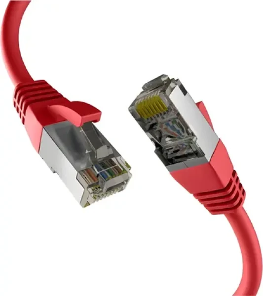 EFB Patchkabel Cat8.1 červená 10 m / Patch kabel / RJ45-RJ45 / S/FTP / PIMF (EC020200296)