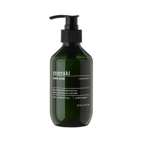 Meraki Organické mléko na ruce Cotton Haze 275 ml, zelená barva, plast