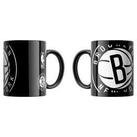 Hrnek Brooklyn Nets NBA Oversized Logo (330 ml)