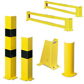 Ochrana regálů, ochrana rohů nízká