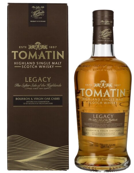 Tomatin Legacy Highland Single Malt Scotch Whisky 43% 0,7 l (tuba)