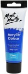 Mont Marte akrylová barva 75 ml tmavě modrá Deep Cyan Blue