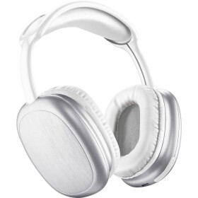 Cellularline Sluchátka Over Ear Bluetooth®, Bez kabelu, kabelová bílá regulace hlasitosti, Vypnutí zvuku mikrofonu