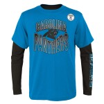 Outerstuff Dětské tričko Carolina Panthers NFL Game Day 3-in-1 Combo Shirt (YOUTH)