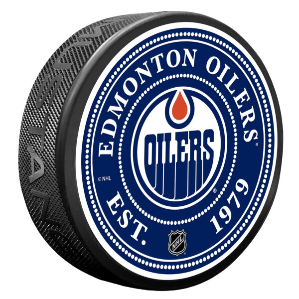 Mustang Puk Edmonton Oilers NHL Stud