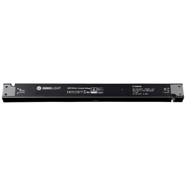 Deko Light LONG-FLAT LED driver konstantní napětí 240 W 24 V 1 ks