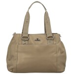 Stylová dámská nylonová kabelka do ruky Elke, béžová