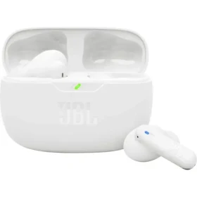 JBL Wave Beam 2 bílá / Bezdrátová sluchátka / mikrofon / BT 5.3 / IP54 (JBL WBEAM2WHT)