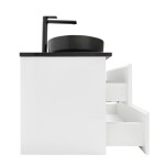 Koupelnová skříňka s umyvadlem a technickým kamenem SAT B-Way 119x50x45 cm bílá lesk BWAY2120WTKUB BWAY2120WTKUB