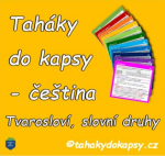 Taháky do kapsy - Čeština: Tvarosloví, slovní druhy (knížka) - Zuzana Zelená