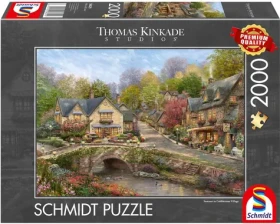 SCHMIDT Puzzle Léto v Cobblestone village