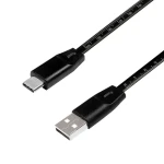 LogiLink USB-A - USB-C 1m černá / Kabel USB / USB 2.0 / 5V/3A (CU0157)