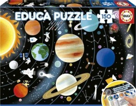 Puzzle Sluneční soustava 150 dílků