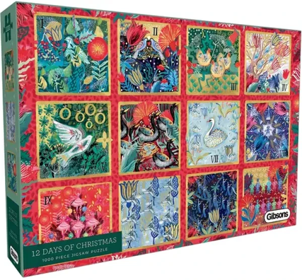 GIBSONS Puzzle 12 dní do Vánoc