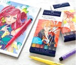 Faber-Castell Umělecký popisovač Pitt Artist Pen Brush Manga Kaoiro 167168, sada 6 ks