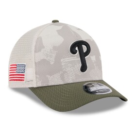 New Era Pánská kšiltovka Philadelphia Phillies MLB 2025 Armed Forces 9FORTY M-Crown A-Frame Snapback