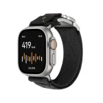Aulumu C03 Titanium Mag řemínek na hodinky, Titanová přezka - Black (6975941662058)