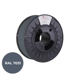 C-TECH PREMIUM LINE Filament PLA šedomodrá | RAL7031 | 1.75mm | 1kg (8594125012823)