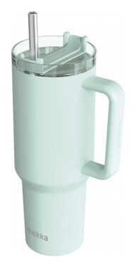 Nerezový termohrnek s brčkem Stream Turquoise 1200ml