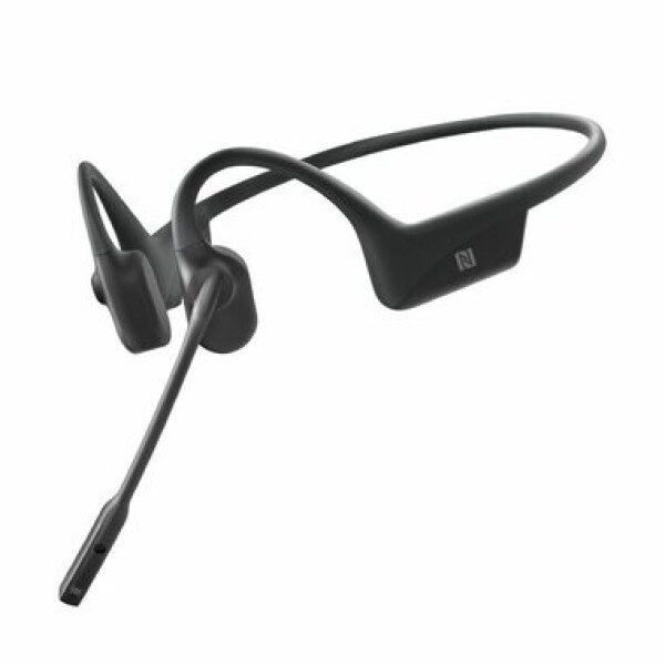 Shokz OpenComm2 bez adaptéru černá / Bluetooth sluchátka / před uši s mikrofonem / IP55 / 7 Generace Bone Conduction (C110-AN-BK-EU-000)