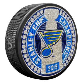 Mustang Puk St. Louis Blues NHL Stanley Cup Dynasty Puck Design Trimflexx