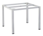 KETTLER Stolová kostra CUBIC 95x95cm - stříbrná
