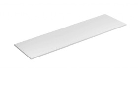KLUDI - Icos Deska pod umyvadlo 180x50 cm, matná bílá 50T18053