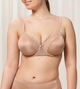 Podprsenka nevyztužená Ladyform Soft W hladce tělová 6106 - Triumph tělová 6106 75G