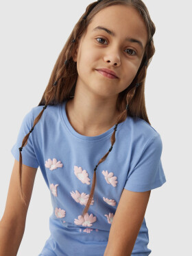 Dívčí tričko organické bavlny 4F denim