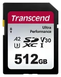 Transcend 340S SDXC 512GB / Paměťová karta / Class 10 / UHS-I U3 / V30 / A2 (TS512GSDC340S)