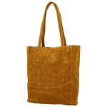 Trendy dámský koženkový set kabelek Oktavie, žlutý