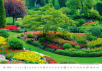 Nástěnný kalendář 2026 Helma - Gardens, 45 x 31,5 cm