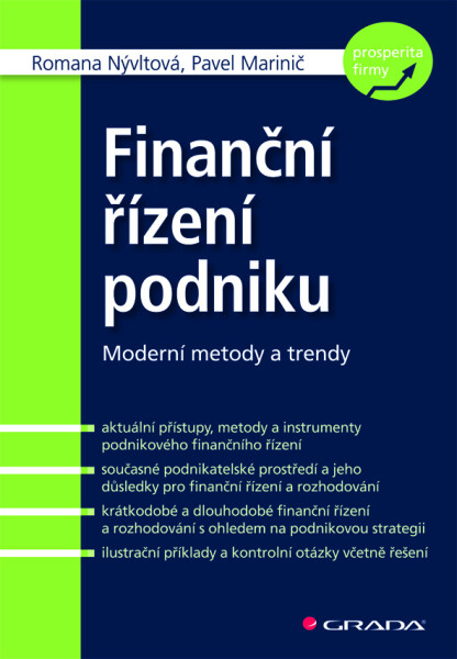 Finanční řízení podniku - Pavel Marinič